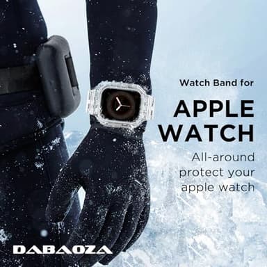 DABAOZA 5 Packs Compatible for Clear Apple Watch Band 49mm, Jelly Crystal Women Men TPU Strap for iWatch Series 11 10 9 8 7 6 SE 5 4 3 2 1 Ultra 3 2 (49, Neon Series) - Image 6