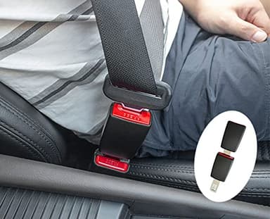 KBBYT 2 Pcs Belt Pad AccessoryExtender, 4.713IN Belt Auto Accessory,No More Worrying About Finding The Belt Container. - Image 5