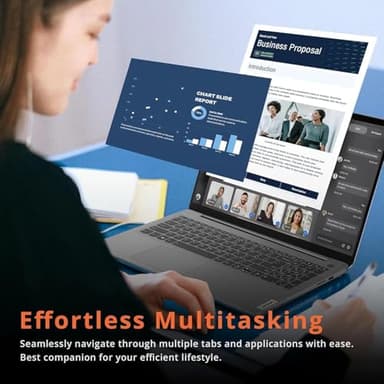 Lenovo 2024 IdeaPad 1 Gen 7 Laptop, 15.6" FHD Touchscreen, Intel Core i3-1215U, 16GB RAM, 1TB SSD, SD Card Reader, HDMI, Webcam, Wi-Fi 6, Windows 11 Home, Grey (Renewed) - Image 6
