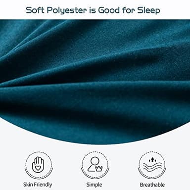 MAXYOYO Futon Mattress, Padded Japanese Floor Mattress Quilted Bed Mattress Topper, Extra Thick Folding Sleeping Pad Breathable Floor Lounger Guest Bed for Camping Couch, Bluestone, Queen - Image 4