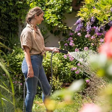 GUKOK 2025 Upgraded 100FT Non-Expanding Garden Hose, Ultra-Light & Flexible Water Hose - Burst-Resistant, Kink-Free, High-Pressure, All-Weather Use for Lawns, Gardens, and Outdoor Cleaning - Image 8