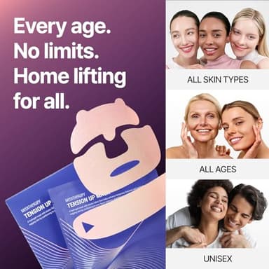 MEDITHERAPY Tension Up Mask 5EA - Korean Collagen Face V Line Lifting Mask - Hydrating Firming & Skin Tightening for Sharp & Sculpted Contour - Matrixyl & Peptide Gel Facial Mask for Youthful Radiance - Image 9