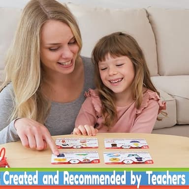 THE BAMBINO TREE Phonics Flash Cards - Learn to Read in 20 Phonic Stages - Education for Kids Ages 4-8 Kindergarten 1st 2nd Grade - Image 9