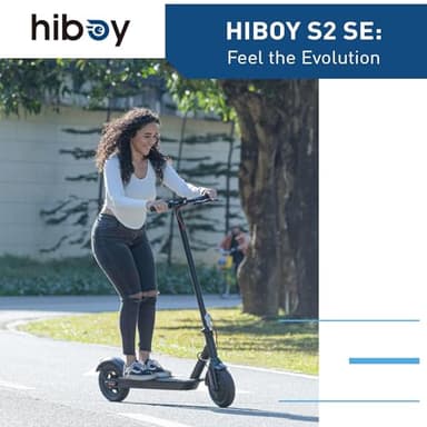 Hiboy 430W Peak Motor Electric Scooter, 10" Tires,17 Miles Range, 19 MPH Speed, Dual Brake System, Electric Scooter Adults Commuting & Urban Travel - Image 7