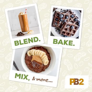 PB2 Organic Powdered Peanut Butter | USDA Organic Certified, Non-GMO Project Verified, Gluten-Free Peanut Butter Powder | Vegan, Keto Friendly | 24oz Resealable Jar - Image 4