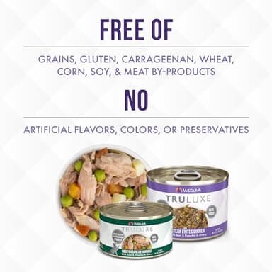 Weruva TruLuxe Cat Food, Mediterranean Harvest with Tuna Whole Meat & Veggies in Gravy, 6oz (Pack of 24) - Image 6