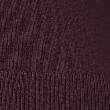 Amazon Essentials Women's Lightweight Long-Sleeve V-Neck Tunic Sweater (Available in Plus Size), Burgundy, Medium - Image 7