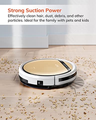 ILIFE V5s Plus Robot Vacuum and Mop Combo with Wi-Fi/App/Alexa, Automatic Self-Charging Robotic Vacuum Cleaner, Slim and Quiet, Cleans Hard Floors Carpets and Pet Hair (V5s Pro Upgrade Version) - Image 2