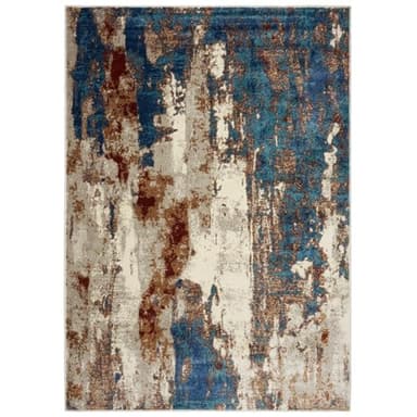 LUXE WEAVERS Lagos Collection Passion 9x12 Abstract Area Rug - Image 2