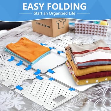 BoxLegend Shirt Folder Board Enlarged Version,Tshirt Organizer for Easy Use ,Laundry Folding Board for Sweaters, Hoodies, and thick Clothing - Image 2
