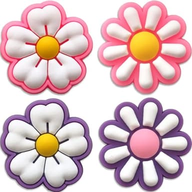 Butterfly & Flower Croc Charms for Girls - 30 PCS Colorful Shoe Decoration Pins for Clog Sandals,Cute Accessories for Kids,Women Party Favor Gifts - Image 6
