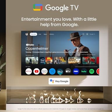 Hisense 55-Inch Class U8 Series Mini-LED ULED 4K UHD Google Smart TV (55U8N) - QLED, Dolby Vision IQ, Dolby Atmos, Full Array Local Dimming Pro, 144Hz Game Mode Pro, Alexa Compatibility - Image 7