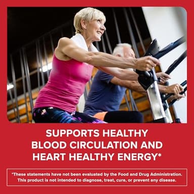 Qunol Blood Pressure Support, 3 in 1 Beets + CoQ10 + Grape Seed Extract, Beet Root Capsules That Supports Healthy Blood Circulation & Heart Healthy Energy, 60 Count (Pack of 2) - Image 6