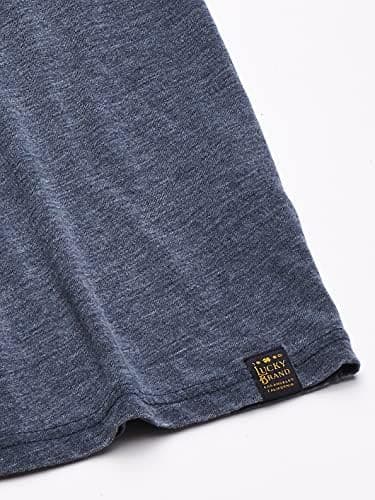Lucky Brand Mens Venice Burnout Notch Neck Tee Shirt - Image 4