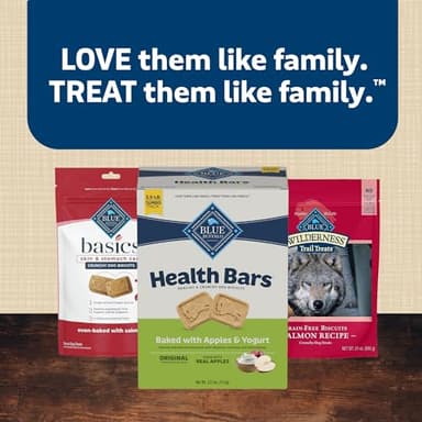 Blue Buffalo Health Bars Crunchy Dog Biscuits, Oven-Baked With Natural Ingredients, Apples & Yogurt, 3.5 lb Box - Image 8