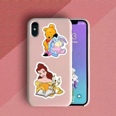 200pcs Kids Disney Princess Cute Cartoon Character Stickers - Movie Decorative Waterproof Stickers for Kids, Teens & Adults - Image 2