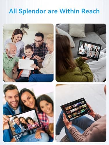 Tablet, Android Tablets with Octa-Core Processor, 10 inch Tablet with HD LCD Touch Screen, 8GB RAM 64GB ROM 1T Expand, Wi-Fi 6, BT 5.3, Dual Camera, Long Life Battery, Google Tablets 2024 - Image 9