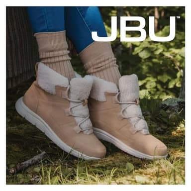 JBU Women's Freeze Lace Up Casual Ankle Winter Boot, Dk Grey, 11 - Image 10