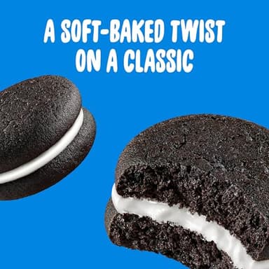 OREO Cakesters Soft Snack Cakes, 3 - 5 Count Packs (15 Total Snack Packs) + Bonus OREO Mini Cookie Snack Pack - Image 6