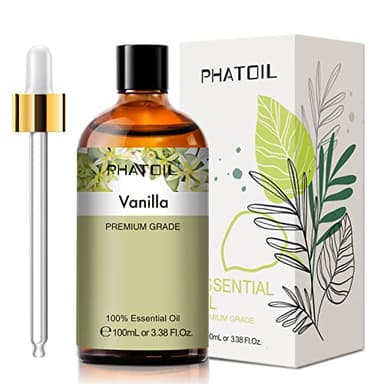 PHATOIL Vanilla Essential Oil 100ML, Vanilla Essential Oils for Diffuser, Humidifier, Aromatherapy, Sleep, Relax - Image 3