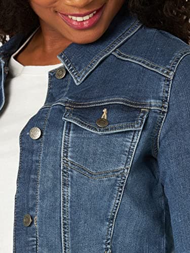 Riders by Lee Indigo Denim Jacket, Weathered, X-Large - Image 4