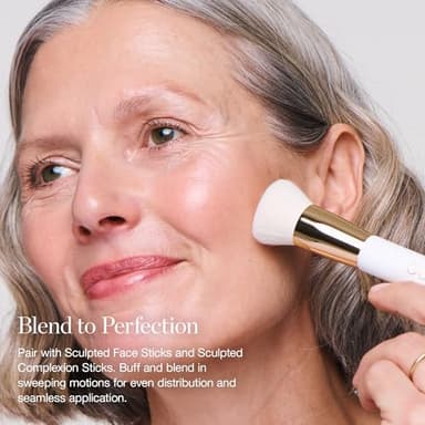Ogee Blender Brush - Professional Quality Makeup Brush - Ultra-Soft Foundation Brush with Vegan Bristles for Flawless Makeup Application - Image 2