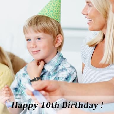 Sereney Birthday Gifts for Him, Handmade Triple Protection ID Bracelet as 9th 10th 11th 12th 13th 15th 16th 18th 21th 30th 40th 50th 60th Birthday Gift, Christmas Gifts for Boys Son Grandson Dad Man - Image 4