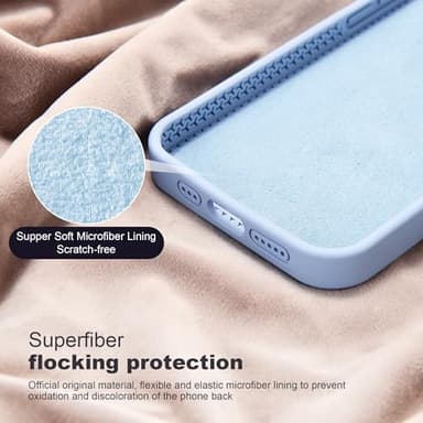 SKYLMW Designed for iPhone 15 Pro Max Case with Magnetic Invisible Stand Compatible with Mag-Safe Military Drop Tested Shockproof Silicone Phone Cases for Women Men 6.7'', Blue - Image 5