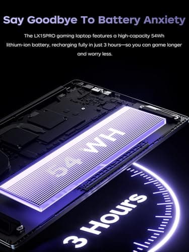 ACEMAGIC LX15PRO AMD Laptop Computer,15.6 Inch FHD Display Laptop with AMD Ryzen 7 5700U Processor up to 4.3GHz,16GB RAM DDR4 512GB SSD Notebook with Numeric Keyboard - Image 5