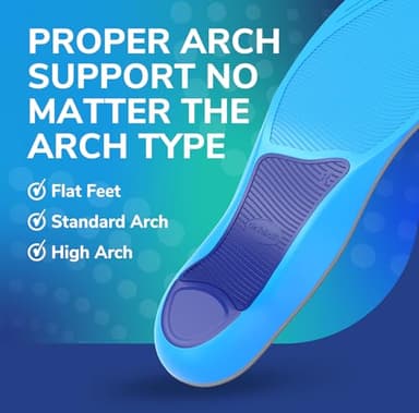Dr. Scholl’s Adapts to You Insoles for Women, with Self-Molding Foam Technology – Clinically Proven to Adapt to Your Feet, Flexible Arch Support Inserts, Shock-Absorbing, Podiatrist-Tested, Size 6-10 - Image 8