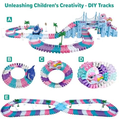 Car Toys for Kid 4-6, 194 PCS Race Car Track for Kids Ages 4-8, Monster Truck 2+ Year Old Birthday Gift Toddler Cars Toy for 3+ Year Old Girl Boy - Image 4