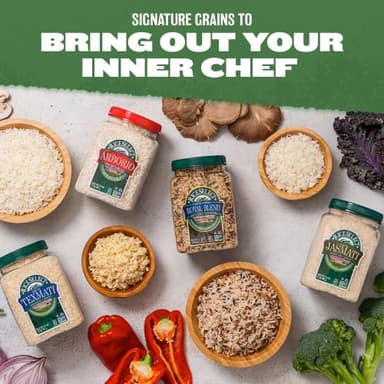 RiceSelect Sushi Rice for Sushi and Japanese Food, Premium Gluten-Free Short-Grain Rice, Non-GMO, 32-Ounce Jar - Image 8