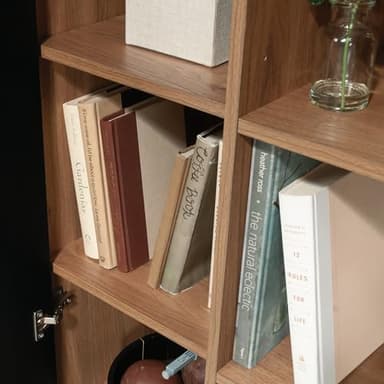 Sauder Ambleside Storage Cabinet, Serene Walnut Finish - Image 5