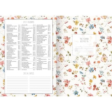 Lang, Watercolor Seasons by Lisa Audit 2025 Monthly Planner - Image 5