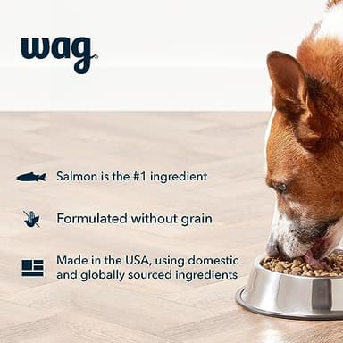 Amazon Brand - Wag Dry Dog Food Salmon & Sweet Potato, Grain Free 24 lb Bag - Image 3