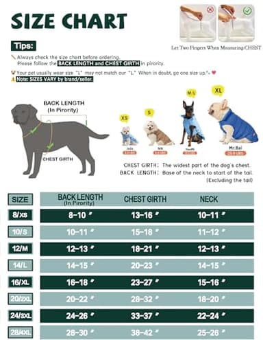 SPACE LION Dog Puffer Jacket, Down Winter Coat, Durable Outdoor Coat for Cold and Windy Conditions, Waterproof, Lightweight Jacket, Adjustable Fit for Small, Medium, Large Dogs(Khaki,8/XS) - Image 2