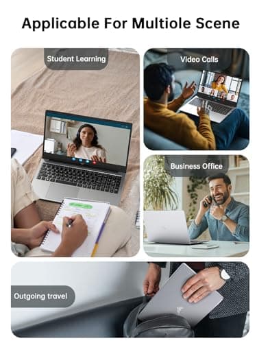 ACEMAGIC 17.3" Laptop with Quad Core-12th Alder Lake N97 Processor, FHD Display, 16GB RAM 512GB SSD Laptop, Windows 11 Laptops Computer, Webcam, Light&Thin,HDMI, Type-C, USB3.2 - Image 7