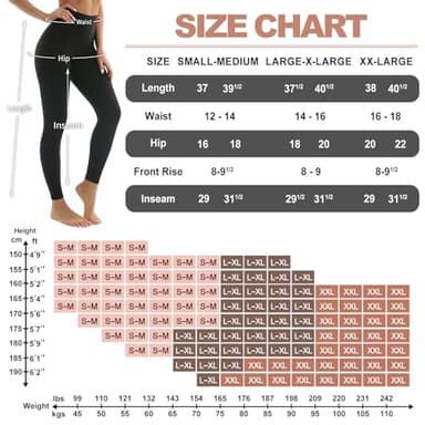 Hmuuo 3 Pack Leggings for Women High Waisted Tummy Control No See-Through Yoga Pants Workout Running Leggings - Image 6