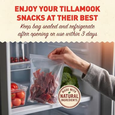 Tillamook Beef Jerky, Country Smoker PRO Edition, Zero Sugar, Original, 2.14 Oz, Real Hardwood Smoked Fresh Angus Beef, Low Carb, High Protein, Ready to Eat Keto Snack for Athletes, Gluten Free - Image 9
