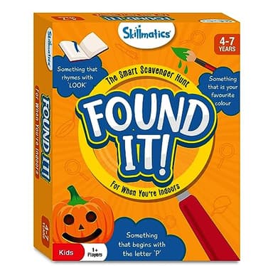 Skillmatics Indoor Scavenger Hunt Card Game - Found It, Learning Toys, Educational, Gifts for Kids, Boys, Girls and Families, for Ages 4, 5, 6, 7, Perfect for Home, School, Playdates - Image 9