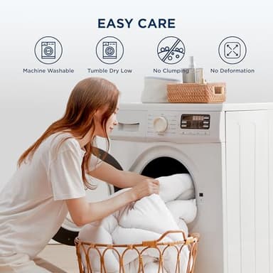 Bedsure Twin XL Mattress Pad - Soft Mattress Topper for College Dorm Room Essentials, Extra Long Twin Quilted Fitted Bed Cover Protector with 8-21 Inches Deep Pocket, Washable, White, 39x80 Inches - Image 8