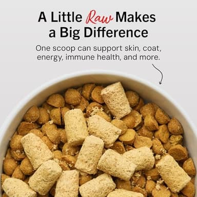 Stella & Chewy's Freeze-Dried Raw Chicken Meal Mixers- Dog Food Topper and Mixer - Made with 95% Cage-Free Chicken, Organs & Bone - Perfect for Picky Eaters - Grain-Free - 18oz - Image 2