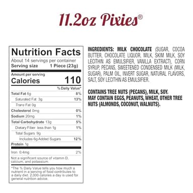Fannie May, Premium Milk Chocolate, Pixies, Holiday Gift Box, 11.2 z - Image 3