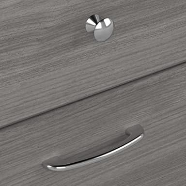 Bush Furniture Cabot 60W Computer Desk with Drawers in Modern Gray, Workstation and File Storage, Desktop with Organization Solutions for Home Office - Image 5