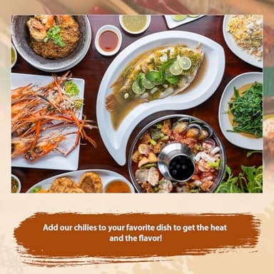 52USA Dried Chilli Peppers, Whole Dried Chilies 4 Oz, Mild Spicy Dried Chiles, Red Chili Pepper, Premium Szechuan Red Dried Chilis, Whole Chili Peppers, Dried Chili Great for Mexican Recipes, Mild Hot - Image 3