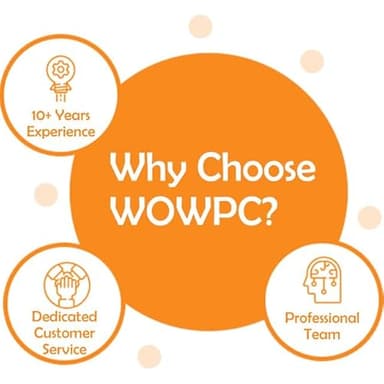 Lenovo ThinkCentre AIO 24" FHD IPS All-in-One Computer, 13th Gen Intel Processor up to 4.4 GHz, 64GB DDR5 RAM, 2TB PCIe SSD, Wi-Fi 6, USB-C, HDMI in&Out, KB&Mouse, Windows 11 Pro (Renewed) - Image 7