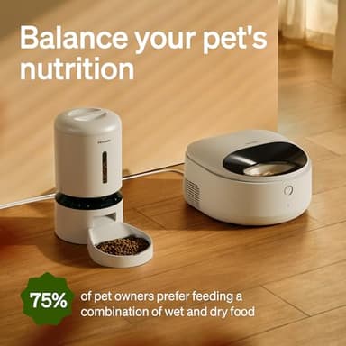 PETLIBRO Automatic Cat Feeder Wet Food Refrigerated New Upgraded APP Control,3 Days Freshness 3 Meals,Semiconductor Cooling&Quick Chills Wet Food Dispenser,Polar WiFi Timed Auto Pet Feeder for Cat Dog - Image 7
