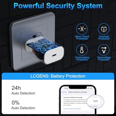 iPhone 14 13 12 11 Charger Fast Charging[MFi Certified],10Ft Extra Long USB C to Lightning Cable Cord & 30W USB C iPhone Charger Type C Chargers for iPhone 14/13/12/11 Pro Max,Plus,Mini,Pro/XS/SE/iPad - Image 6