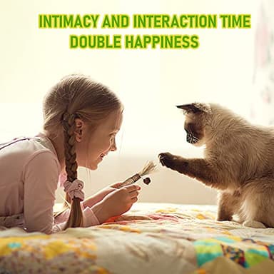 BAWAN Catnip Toys‖ Silvervine for Cats: Cute Cat & Kitten Toys for Indoor Cats Interactive‖ Cat & Kitten Teething Chew Toys for Aggressive Chewers‖ Silvervine Sticks Ca.t Dental Toy (3PCS) - Image 7