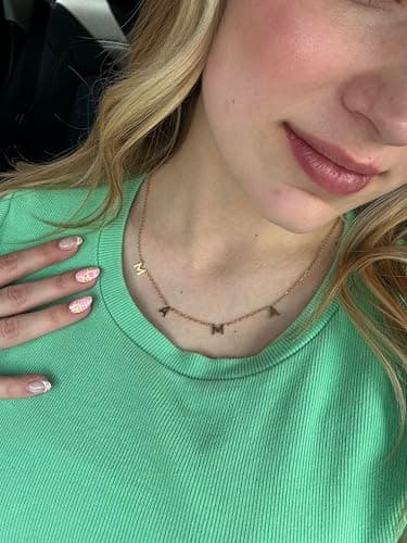 SmileBelle First Mothers Day Gifts for New Mom, Mama Necklace as First Time Mom Gifts for Daughter Mama Jewelry as 1st Mothers Day Gift for Friend Women - Image 5